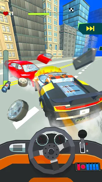 Crazy Rush 3D: Race Master (Крейзи Раш 3Д)  [МОД Много монет] Screenshot 2