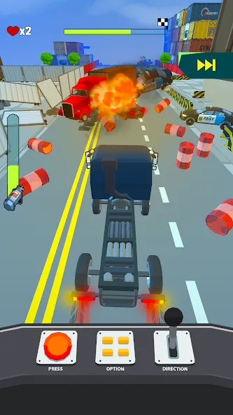 Crazy Rush 3D: Race Master (Крейзи Раш 3Д)  [МОД Много монет] Screenshot 3