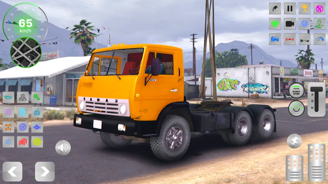 KAMAZ: Ultimate Russian Truck  [МОД Бесконечные деньги] Screenshot 3