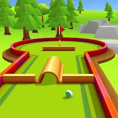 Взломанная Mini Golf Game - Putt Putt 3D (Мини Гольф Челлендж)  [МОД Unlimited Money] - последняя версия apk на Андроид