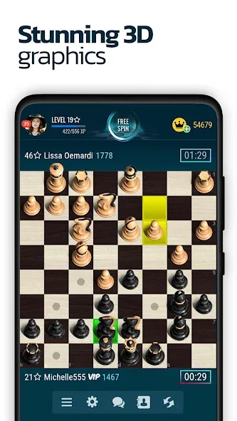 Chess Online  [МОД Menu] Screenshot 1