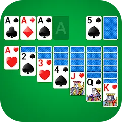 Скачать взломанную Solitaire  [МОД Mega Pack] - полная версия apk на Андроид