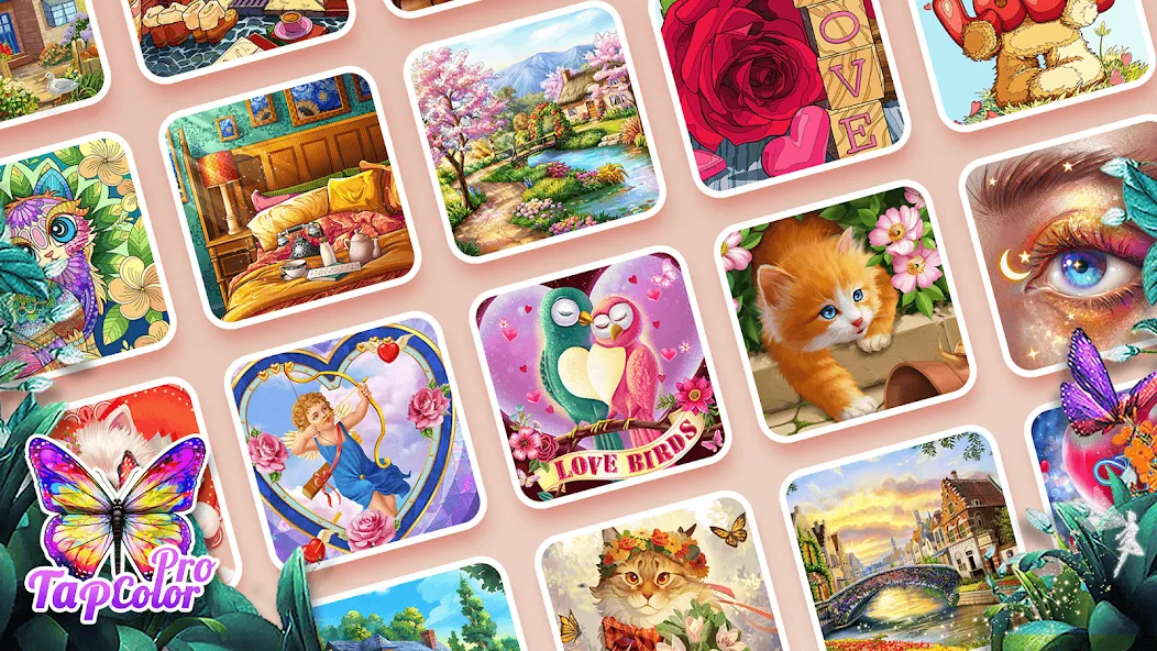 Tap Color Pro: Color By Number (Тап Колор Про)  [МОД Unlimited Money] Screenshot 3