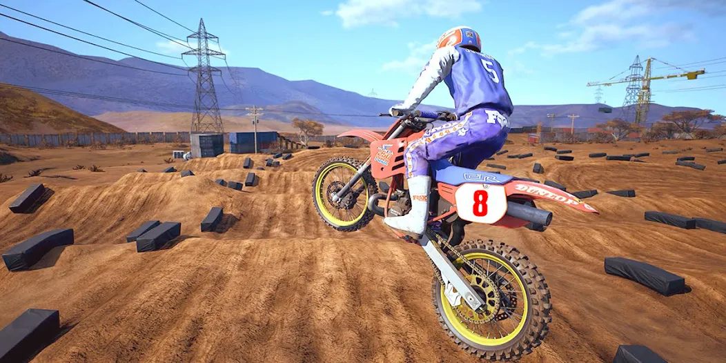 Dirt MX Bikes KTM Motocross 3D (Дирт МХ Байкс КТМ Мотокросс 3Д)  [МОД Много монет] Screenshot 3