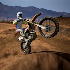 Скачать взломанную Dirt MX Bikes KTM Motocross 3D (Дирт МХ Байкс КТМ Мотокросс 3Д)  [МОД Много монет] - полная версия apk на Андроид