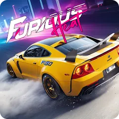 Взломанная Furious: Heat Racing 2024 (Фьюриъс)  [МОД Mega Pack] - стабильная версия apk на Андроид