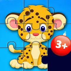 Скачать взлом Kids puzzles - 3 and 5 years  [МОД Меню] - последняя версия apk на Андроид