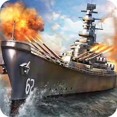 Скачать взломанную Warship Attack 3D  [МОД Бесконечные монеты] - полная версия apk на Андроид