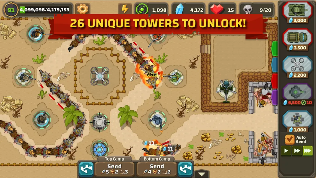 Ancient Allies Tower Defense (Аншент Эллайес Тауэр Дефенс)  [МОД Бесконечные монеты] Screenshot 1