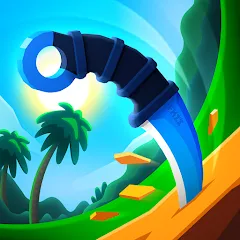 Скачать взлом Flippy Knife: 3D flipping game (Флиппи Найф)  [МОД Menu] - стабильная версия apk на Андроид