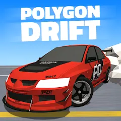 Скачать взлом Polygon Drift: Traffic Racing (Полигон Дрифт)  [МОД Бесконечные монеты] - стабильная версия apk на Андроид