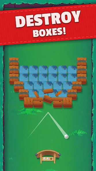 Bouncefield: Brick Breaker (Баунсфилд)  [МОД Бесконечные монеты] Screenshot 2