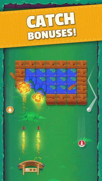 Bouncefield: Brick Breaker (Баунсфилд)  [МОД Бесконечные монеты] Screenshot 3