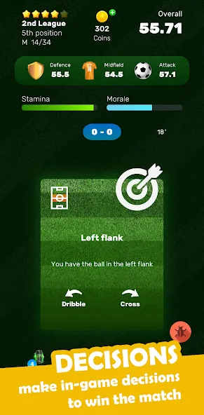 Football Career Soccer Legend  [МОД Меню] Screenshot 4