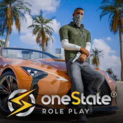 Взломанная One State RP - Life Simulator (Ван Стейт РП)  [МОД Menu] - последняя версия apk на Андроид