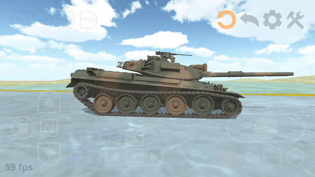 Tank Physics Mobile Vol.3  [МОД Много монет] Screenshot 2