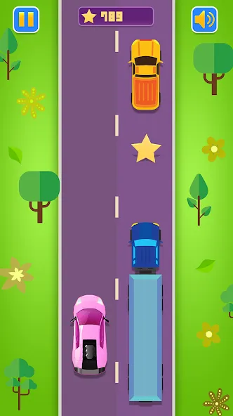 Kids Racing, Racecar Boy Girl  [МОД Unlocked] Screenshot 1