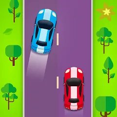 Скачать взломанную Kids Racing, Racecar Boy Girl  [МОД Unlocked] - стабильная версия apk на Андроид