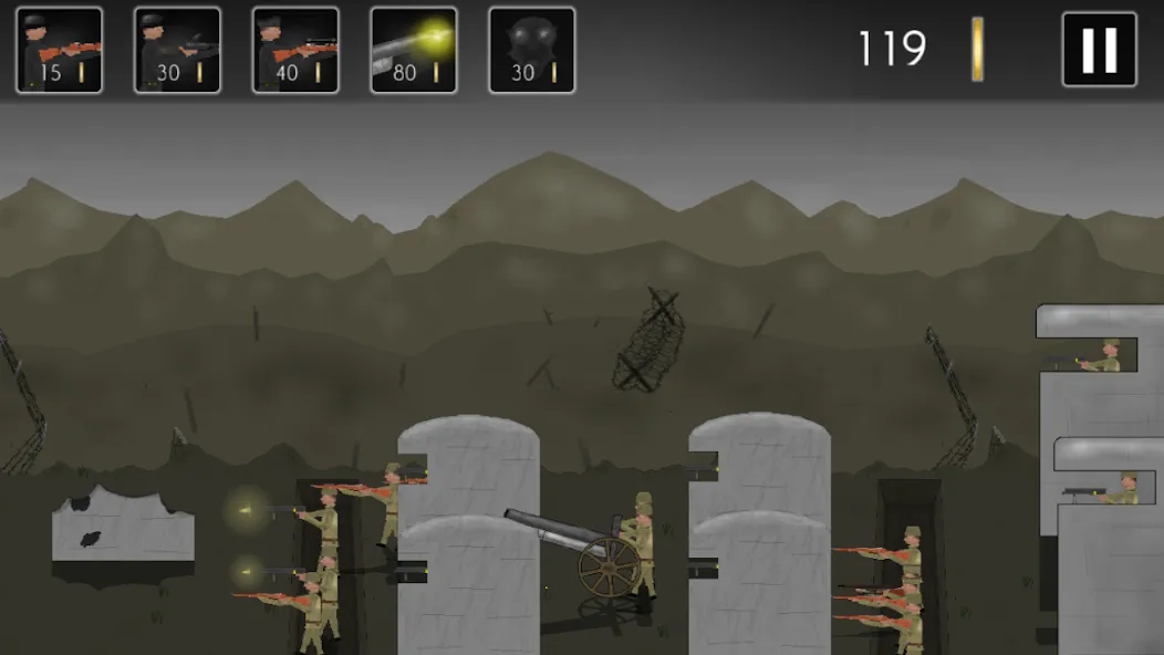 Trenches of Europe 2 (Траншеи Европы 2)  [МОД Меню] Screenshot 1