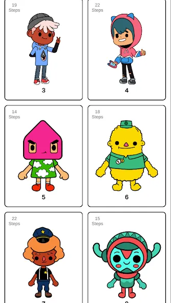 How to draw Toca  [МОД Unlimited Money] Screenshot 2