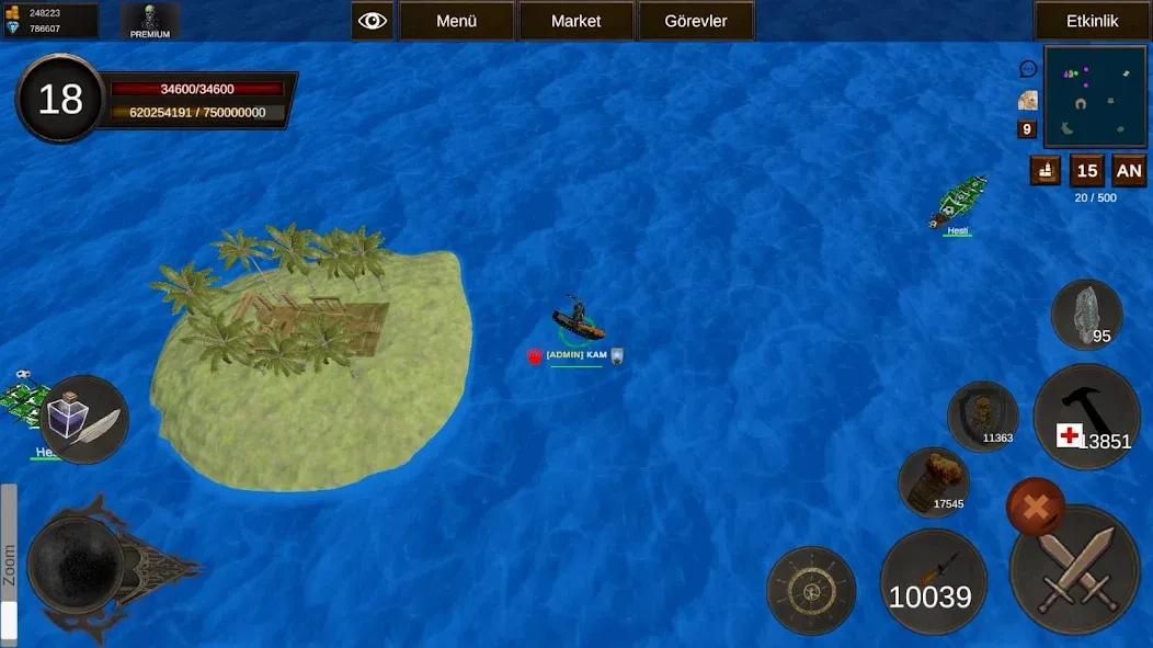 Naval Battle Online (Навальное Сражение Онлайн)  [МОД Mega Pack] Screenshot 3