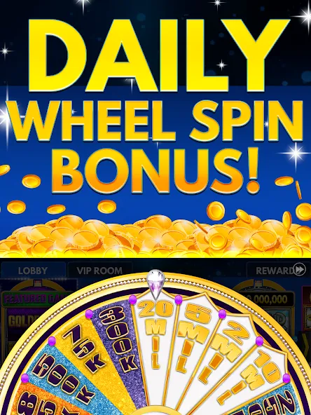 Spin Vegas Slots: Slot Games (Спин Вегас слоты)  [МОД Mega Pack] Screenshot 3