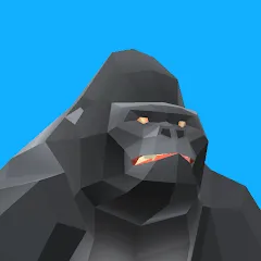 Взломанная Gorilla Clicker (Горилла кликер)  [МОД Бесконечные деньги] - полная версия apk на Андроид