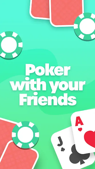 Poker with Friends - EasyPoker (ИзиПокер)  [МОД Все открыто] Screenshot 1