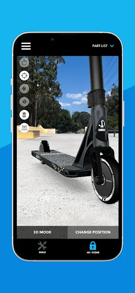 Scooter 3D custom builder (Скутер 3D настраиваемый конструктор)  [МОД Unlocked] Screenshot 4