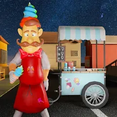 Скачать взлом Ice Cream Man: Horror Scream (Айс Скрим)  [МОД Много монет] - стабильная версия apk на Андроид