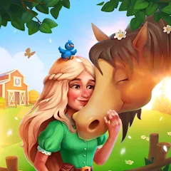 Взломанная Homesteads: Dream Farm (Хомстедс)  [МОД Бесконечные деньги] - стабильная версия apk на Андроид