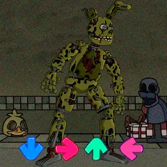 Взломанная FNF Springtrap Mod Test (Мод Тест)  [МОД Unlimited Money] - стабильная версия apk на Андроид