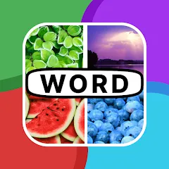 Скачать взлом 4 Pics 1 Word: Guessing Games  [МОД Unlimited Money] - последняя версия apk на Андроид