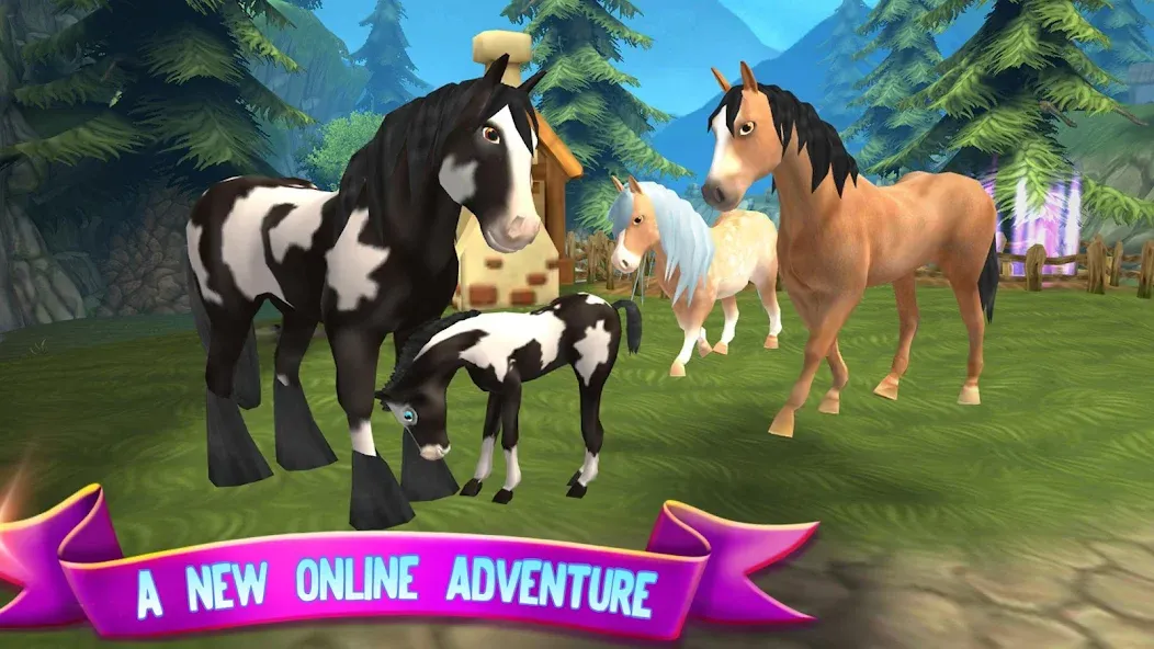 Horse Paradise: My Dream Ranch  [МОД Много монет] Screenshot 2