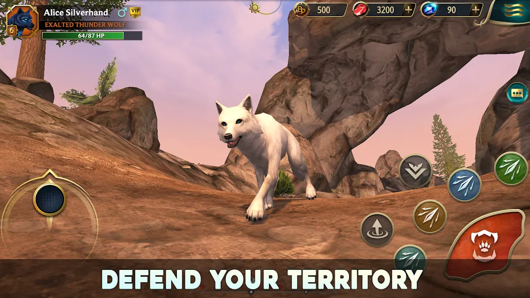 Wolf Tales - Wild Animal Sim (Вулф Тейлс)  [МОД Бесконечные деньги] Screenshot 5