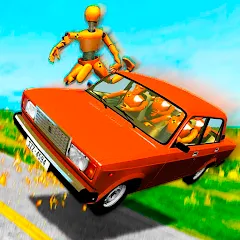 Скачать взломанную VAZ Crash Test Simulator 2  [МОД Бесконечные деньги] - полная версия apk на Андроид