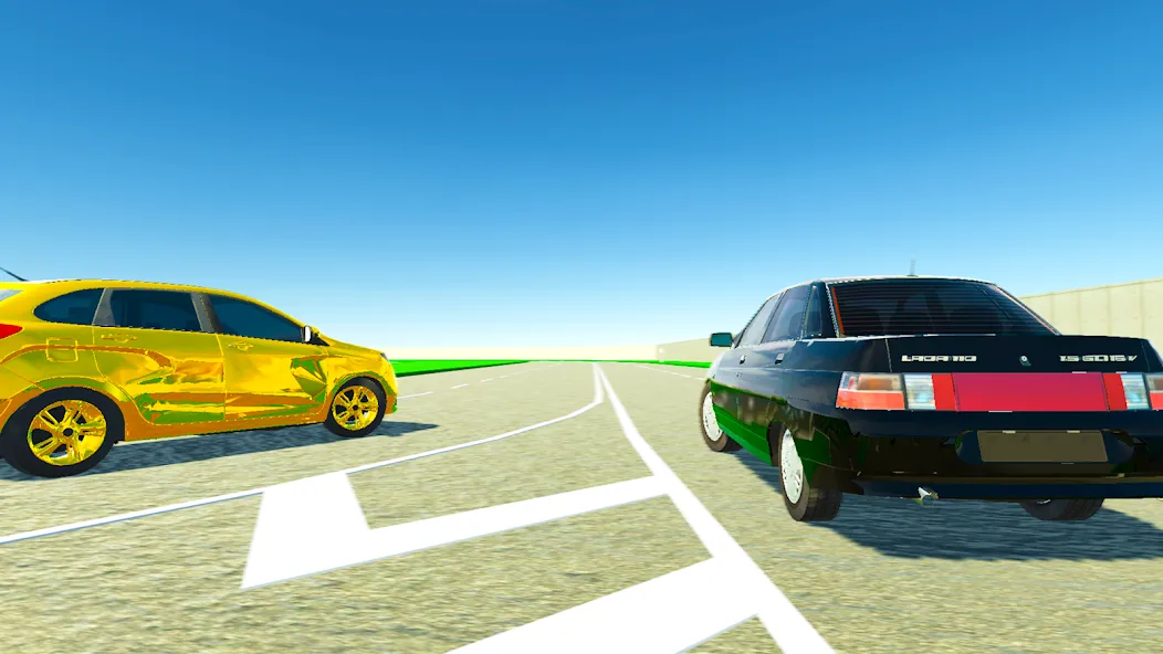 Lada Drift Simulator - Online  [МОД Unlocked] Screenshot 3