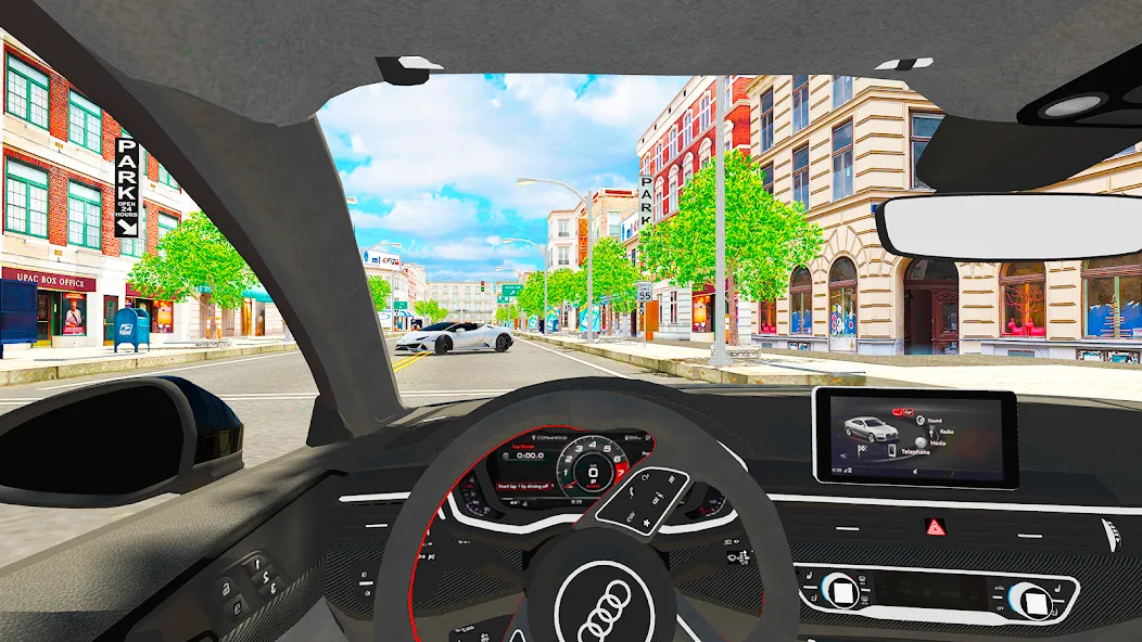 Car Driving Simulator: Online (Кар Драйвинг Симулятор)  [МОД Mega Pack] Screenshot 3