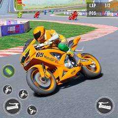 Взлом Moto Racing 3d Motorcycle Game (Дерт Байк Рейсинг 3Д)  [МОД Много денег] - полная версия apk на Андроид