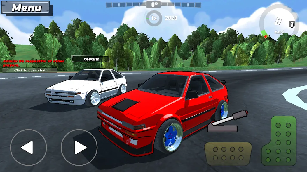 Drift King: Online (Дрифт Кинг)  [МОД Много денег] Screenshot 1