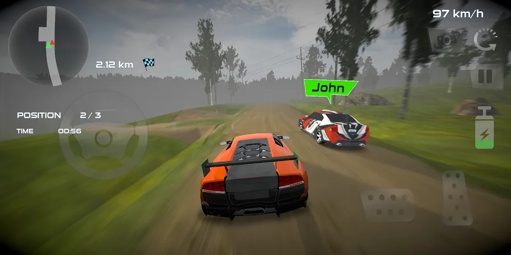 Rally Car : Extreme Fury Race (Ралли Кар)  [МОД Menu] Screenshot 2