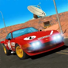 Взломанная Rally Car : Extreme Fury Race (Ралли Кар)  [МОД Menu] - полная версия apk на Андроид