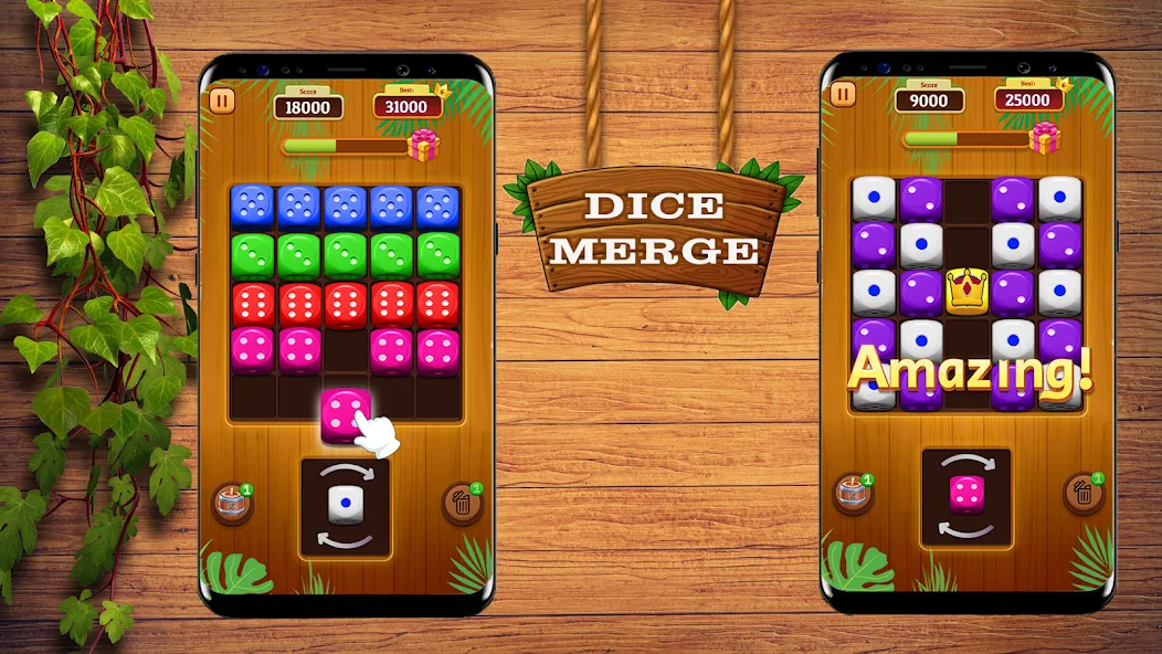 Dice Merge: Dice Mania Game (Дайс Мердж)  [МОД Mega Pack] Screenshot 1