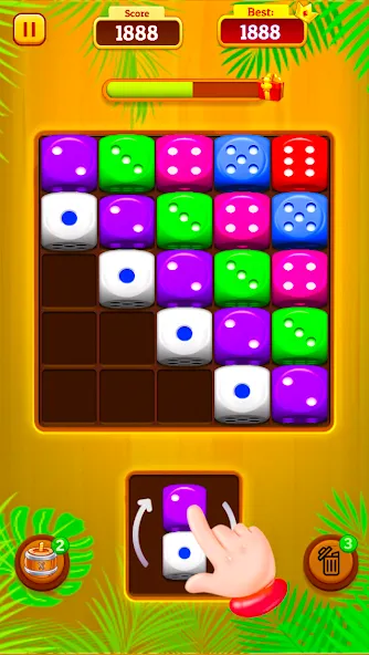 Dice Merge: Dice Mania Game (Дайс Мердж)  [МОД Mega Pack] Screenshot 3