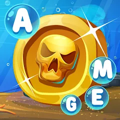 Взлом Gold for words: anagram games  [МОД Mega Pack] - полная версия apk на Андроид