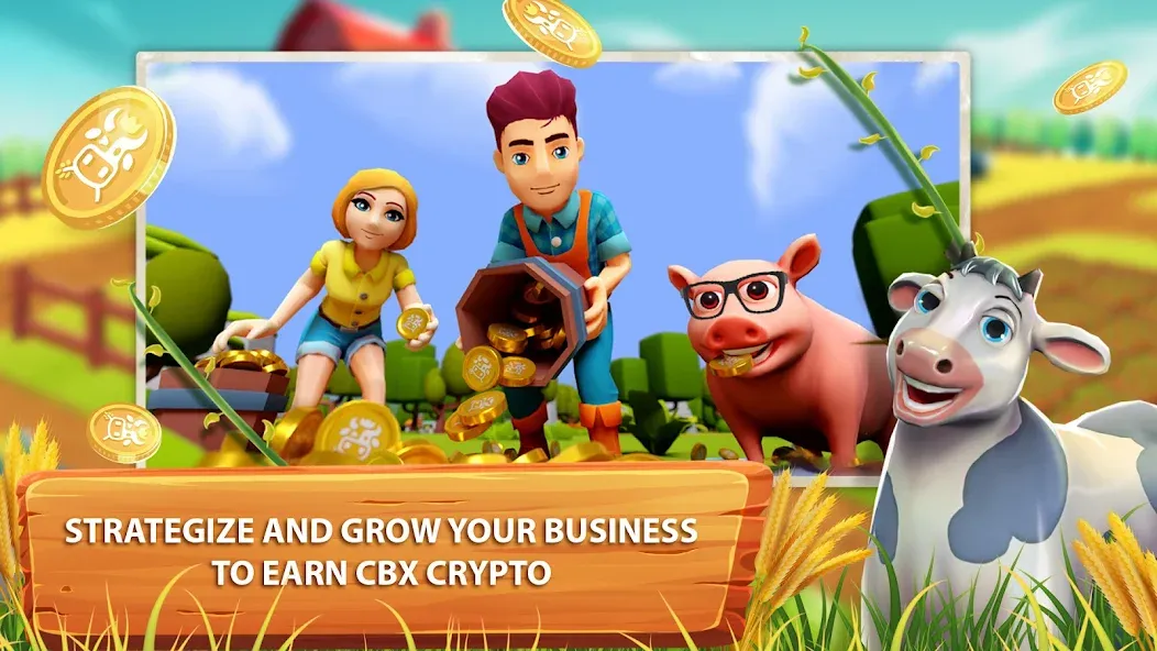 CropBytes: A Crypto Farm Game (КропБайтс)  [МОД Mega Pack] Screenshot 2