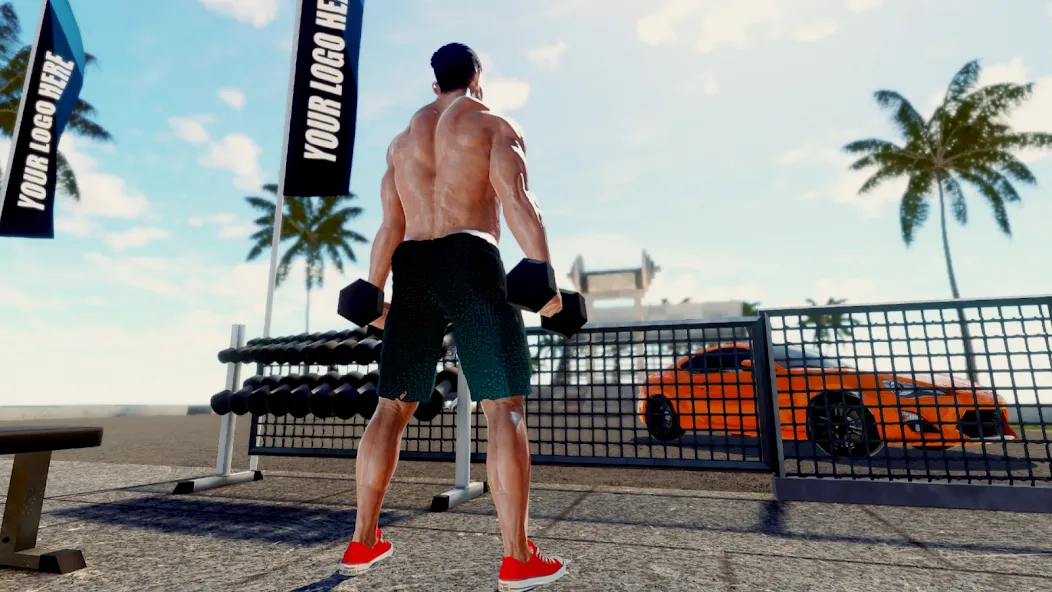 Iron Muscle IV - GYM simulator (Айрон Масл АйВи)  [МОД Много денег] Screenshot 2