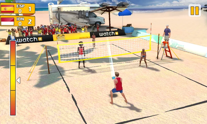 Beach Volleyball 3D  [МОД Unlocked] Screenshot 2