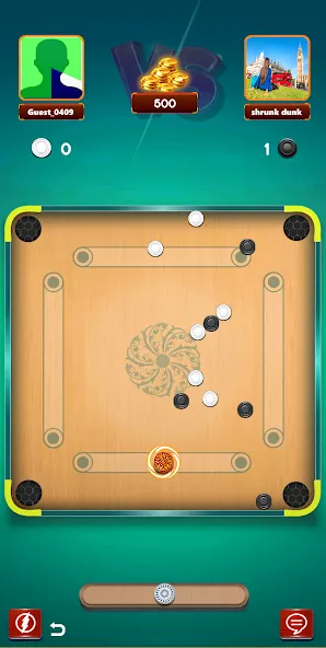 Carrom Board Clash : Pool game (Карром борд пул игра)  [МОД Много монет] Screenshot 2