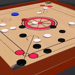 Скачать взломанную Carrom Board Clash : Pool game (Карром борд пул игра)  [МОД Много монет] - полная версия apk на Андроид